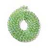 Glass Beads Strands G-TAC0012-01B-2