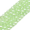 Electroplate Glass Beads Strands EGLA-A044-J3mm-A08-1