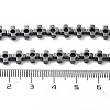 Synthetic Non-Magnetic Hematite Beads Strands G-H303-B19-4