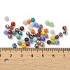 Electroplate Glass Beads GLAA-D020-01I-4