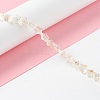 Transparent Glass Beads Strand GLAA-F112-04K-2