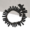 Natural Shungite Beads Strands G-F829-A06-01-2