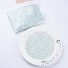 Transparent Colours Luster Glass Bugle Beads SEED-N005-001-A13-2