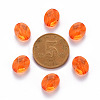 Transparent Acrylic Beads TACR-S154-18A-84-3