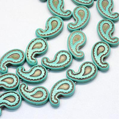 Synthetic Turquoise Bead Strands TURQ-S282-38A-1