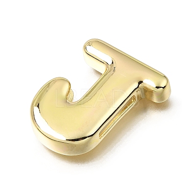 Brass Slide Charms KK-Z163-01G-J-1