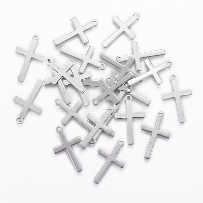 Tarnish Resistant 201 Stainless Steel Pendants X-STAS-L197-30P-1