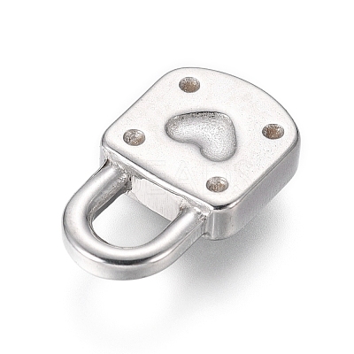 Tarnish Resistant 304 Stainless Steel Pendant Rhinestone Settings STAS-G214-08P-1