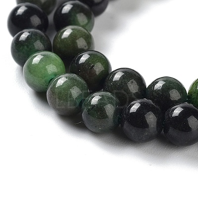 Dyed Natural Malaysia Jade Beads Strands G-G021-02A-06-1