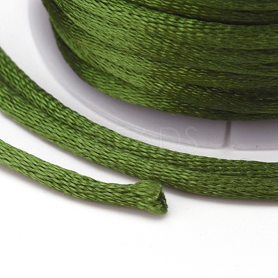 Nylon Satin Rattail Cords NWIR-L006-2mm-10-1