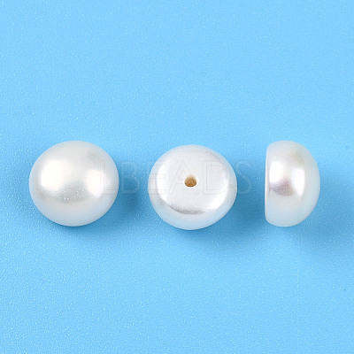 Grade 3A Natural Cultured Freshwater Pearl Beads PEAR-N018-3A-7580A-1