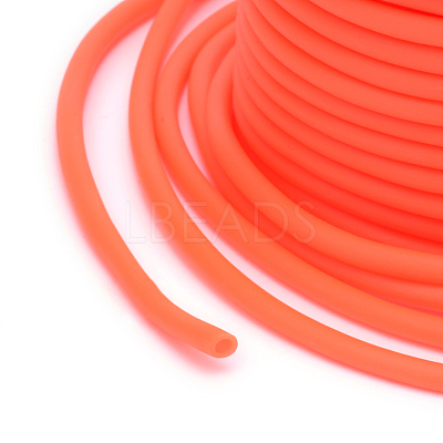 Hollow Pipe PVC Tubular Synthetic Rubber Cord RCOR-R007-3mm-04-1