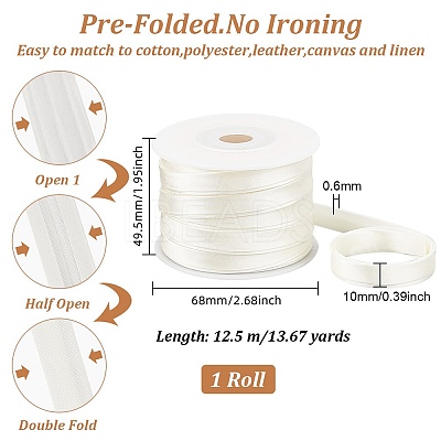 12.5M Flat Satin Piping Ribbon OCOR-BC0006-22B-1