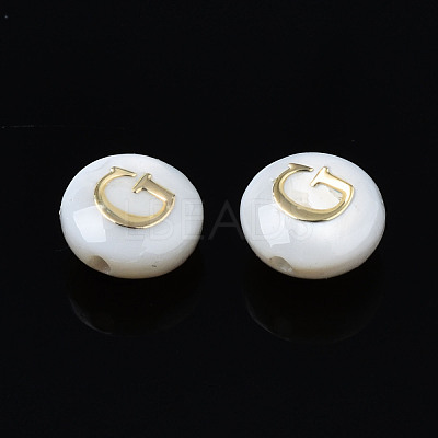 Natural Freshwater Shell Beads SHEL-S278-036G-1
