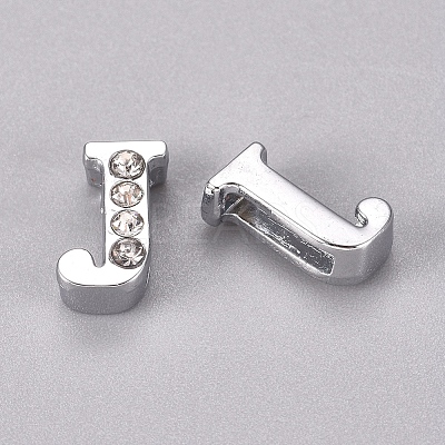 Alloy Slide Charms LS-PALLOY-WH0066-21J-1