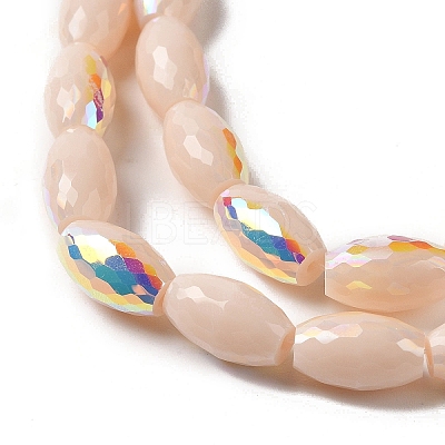 AB Color Plated Electroplate Beads Strands EGLA-H104-03B-1