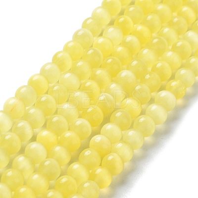 Cat Eye Beads Strands CE-R002-6mm-09-1