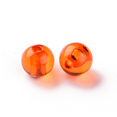Transparent Acrylic Beads MACR-S370-A8mm-726-1
