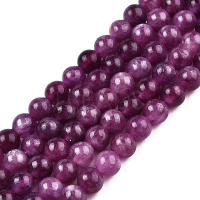 Natural Quartz Beads Strands X-G-R479-6mm-04-1