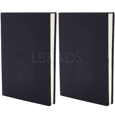 3Pcs Elastic Fabric Book Covers DIY-CP0007-42C-1