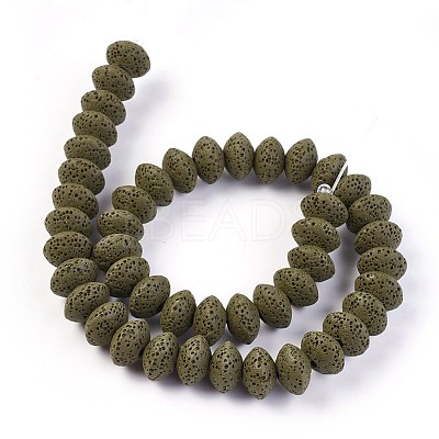 Natural Lava Rock Beads Strands G-I220-17A-03-1