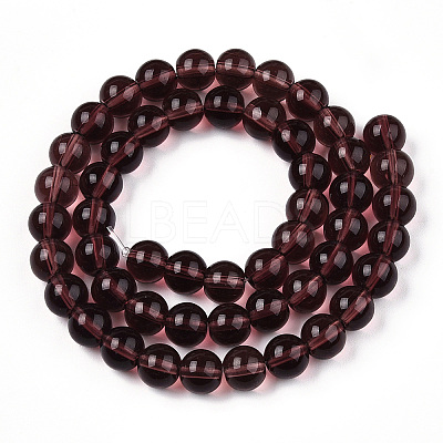 Transparent Glass Beads Strands LS-GLAA-T032-T8mm-19-1