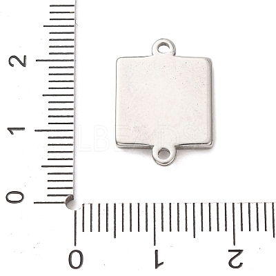 304 Stainless Steel Connector Cabochons Settings STAS-H240-69P-1