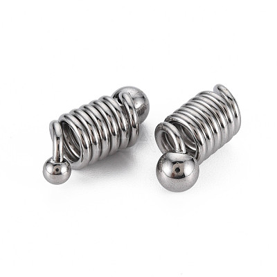 Non-Tarnish 201 Stainless Steel European Beads STAS-N096-001-1