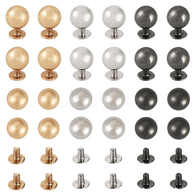 18 Sets 3 Colors Iron Screws FIND-TA0006-29B-1