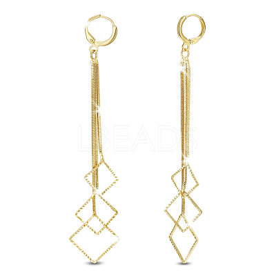 Brass Hoop Earrings JE811A-1
