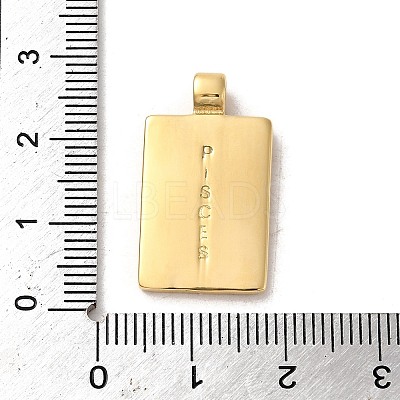 304 Stainless Steel Pendants STAS-L022-306G-10-1