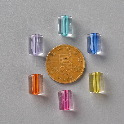 Transparent Acrylic Beads TACR-S154-17A-1