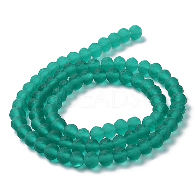 Transparent Glass Beads Strands EGLA-A034-T4mm-MD18-1