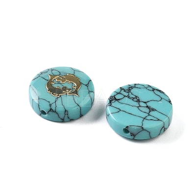 Synthetic Turquoise Beads G-F775-C07-1