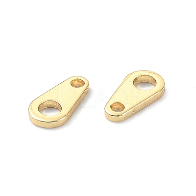 Brass Chain Tabs KK-B072-32G-1