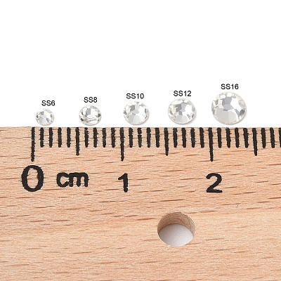 Preciosa&reg MAXIMA Crystal No Hotfix Flatback Stones Y-PRC-NSS12-23980-230-1