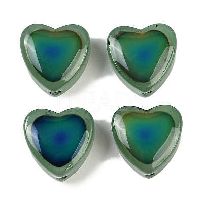 Two Tone Glass Mood Beads X1-GLAA-Z007-10D-1