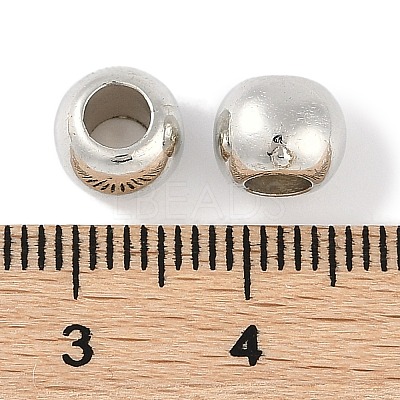 CCB Plastic Round Beads ALUM-U001-07B-06-1