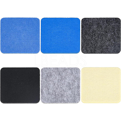 Square Wool Felt Cup Mat DIY-WH0308-14-1