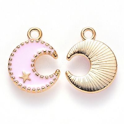 Alloy Enamel Pendants X-ENAM-S121-063A-1