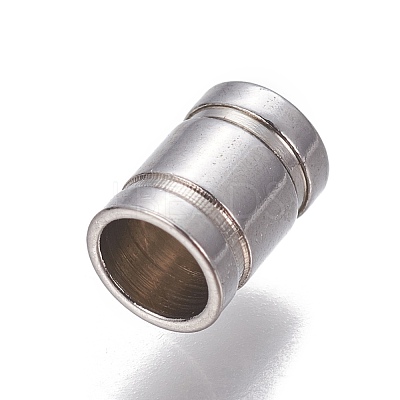Tarnish Resistant 201 Stainless Steel Cord Ends STAS-P239-10P-1