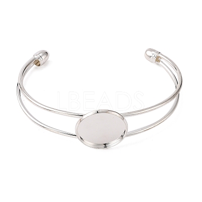 Brass Cuff Bangle Making MAK-S001-SZ016S-20-1