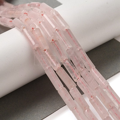 Natural Rose Quartz Beads Strands G-U010-A02-01-1