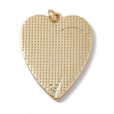 Brass Enamel Pendants KK-G439-54G-1