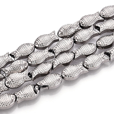 Electroplate Glass Beads Strands EGLA-T025-03H-1