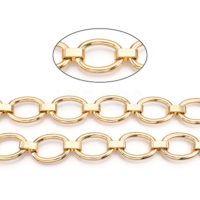 Aluminum Oval Link Chains CHA-N003-42KCG-1