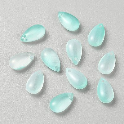 Glass Charms GLAA-WH0039-42A-1
