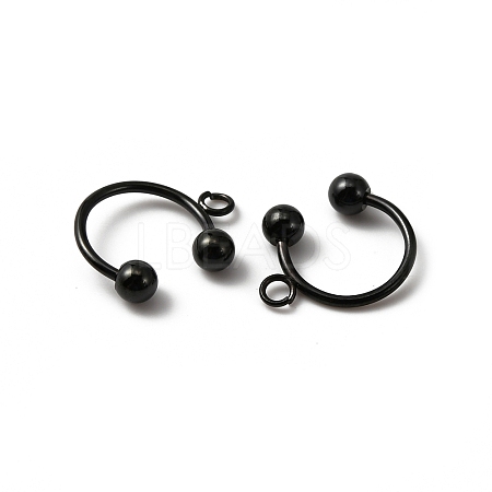 304 Stainless Steel Ear Cuff Findings FIND-WH0110-492EB-1