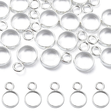 20Pcs 304 Stainless Steel Tube Bails STAS-YW0001-93-1