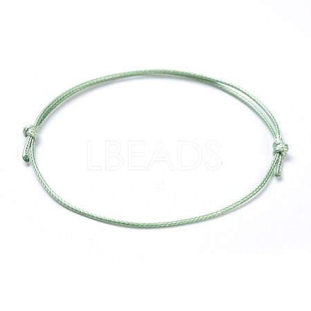 Eco-Friendly Korean Waxed Polyester Cord Bracelet Making BJEW-JB04256-03-1